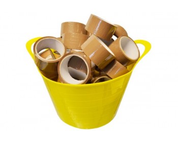 Bucket of 48mm x 33m Packaging Tape